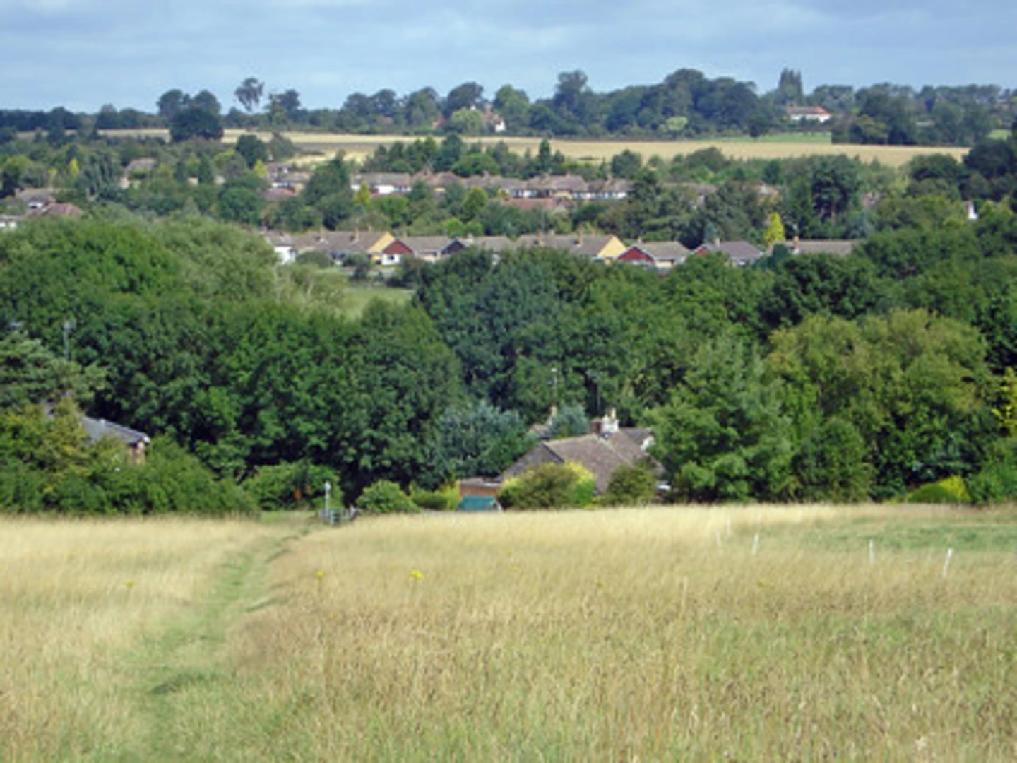 An image depicting the trail Harpenden Loop and its surrounding area.