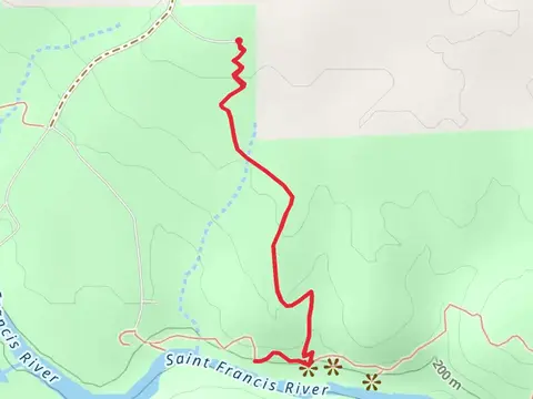 Tiemann Shut-ins Trail