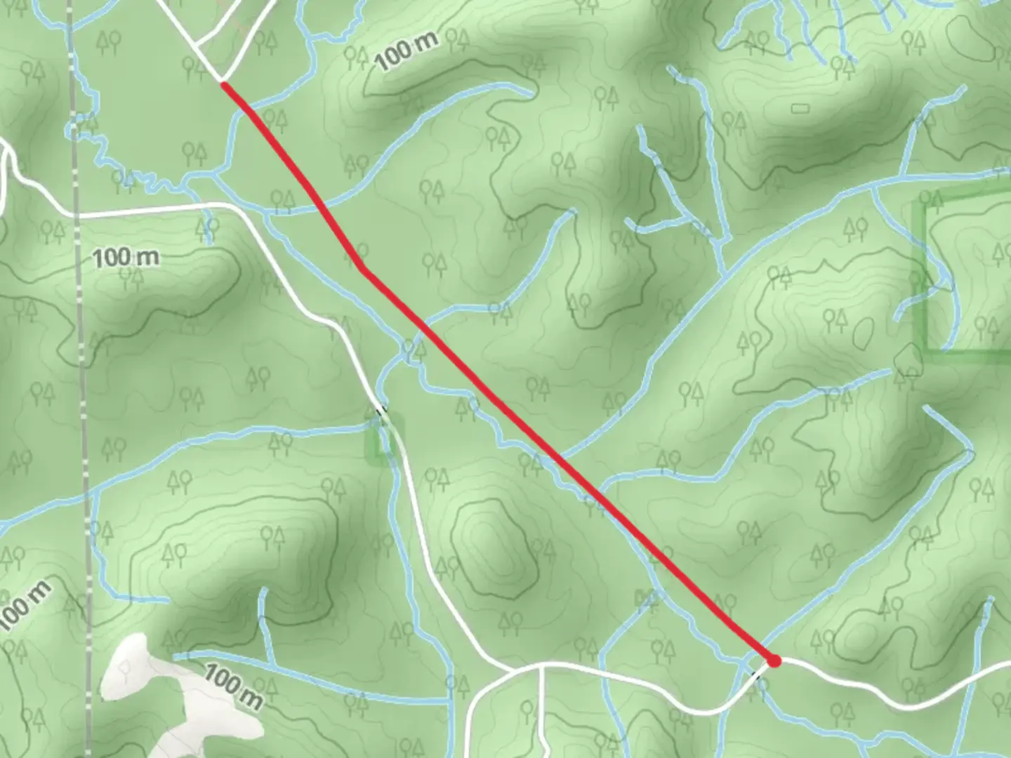An image depicting the trail Old Railroad Grade Walk and its surrounding area.