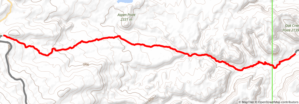 American Discovery Trail South Route stage 311 Map