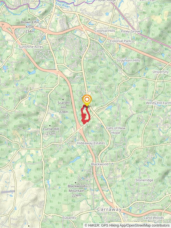 Blackwood Farm Park Loop via Mary's Trail