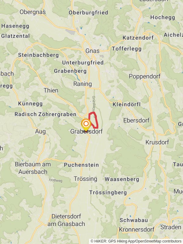 Knight of Grabersdorf Loop Trail mobile static map