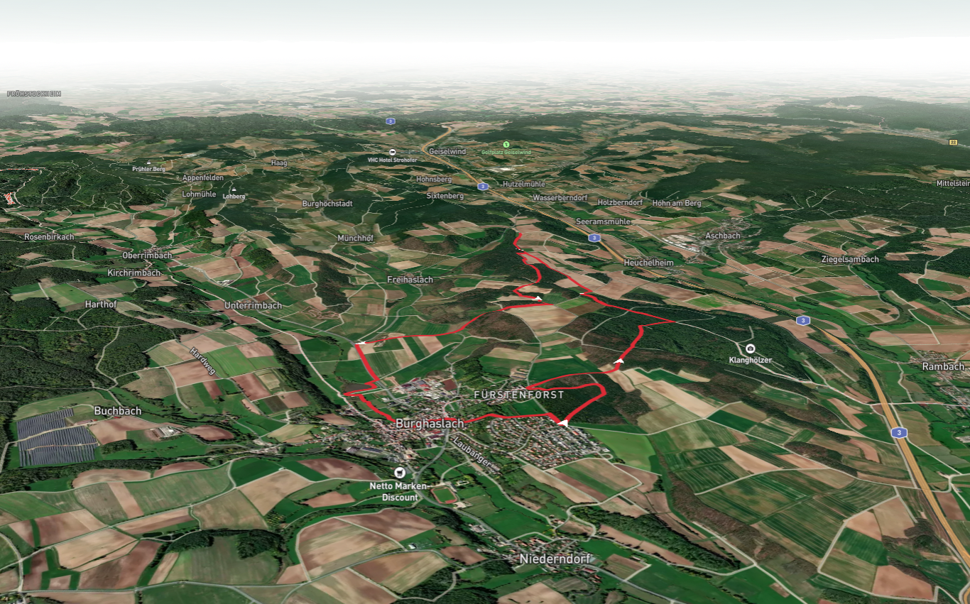 Fraenkischer Marienweg from Burghaslach