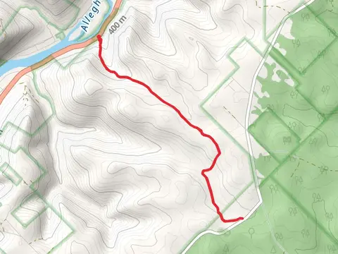 Tanbark Trail - Allegheny River