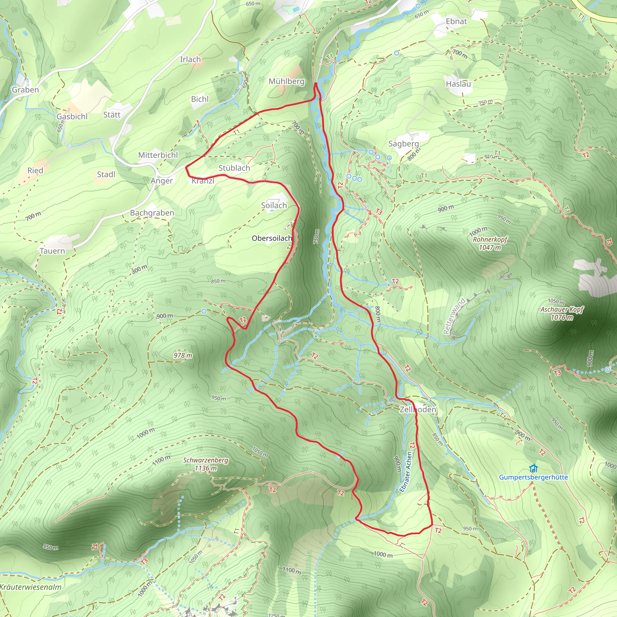 Winterstuben Runde mobile static map