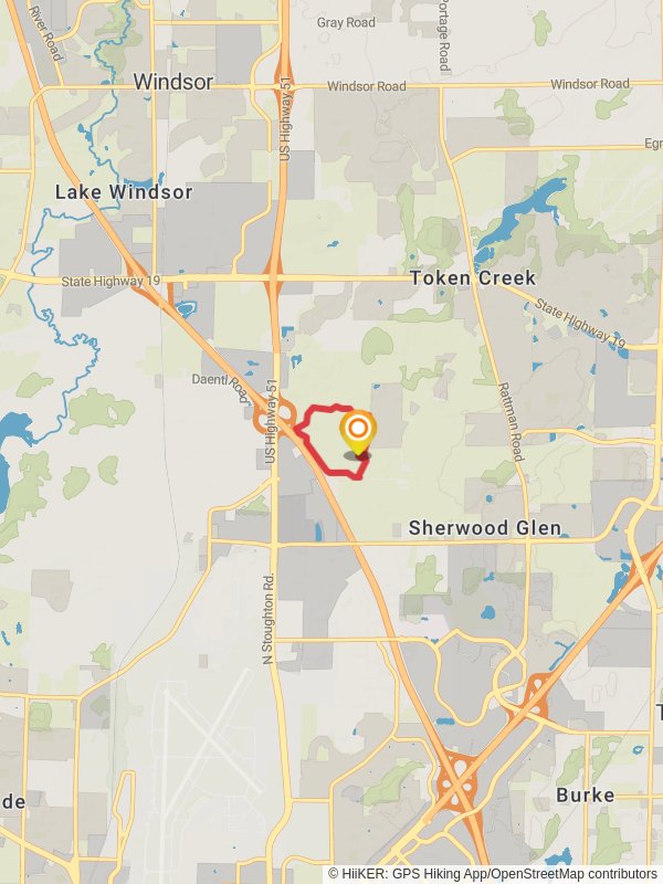 Token Creek County Park Loop