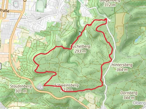 Köpferstausee, Ludwigs Schanze and Walter Durr Hutte Loop