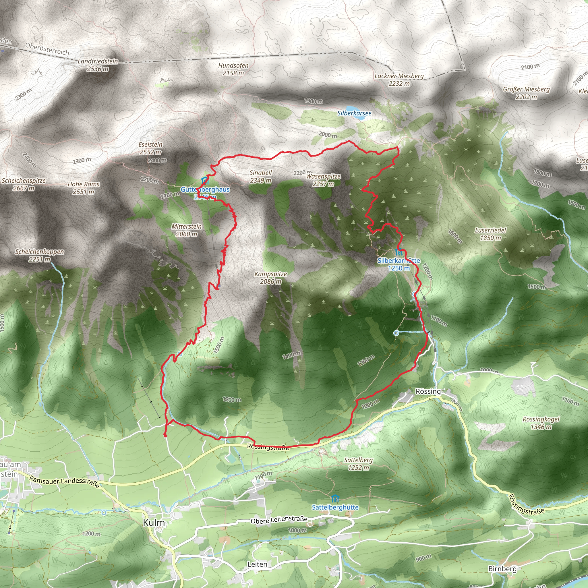 The King’s Loop mobile static map