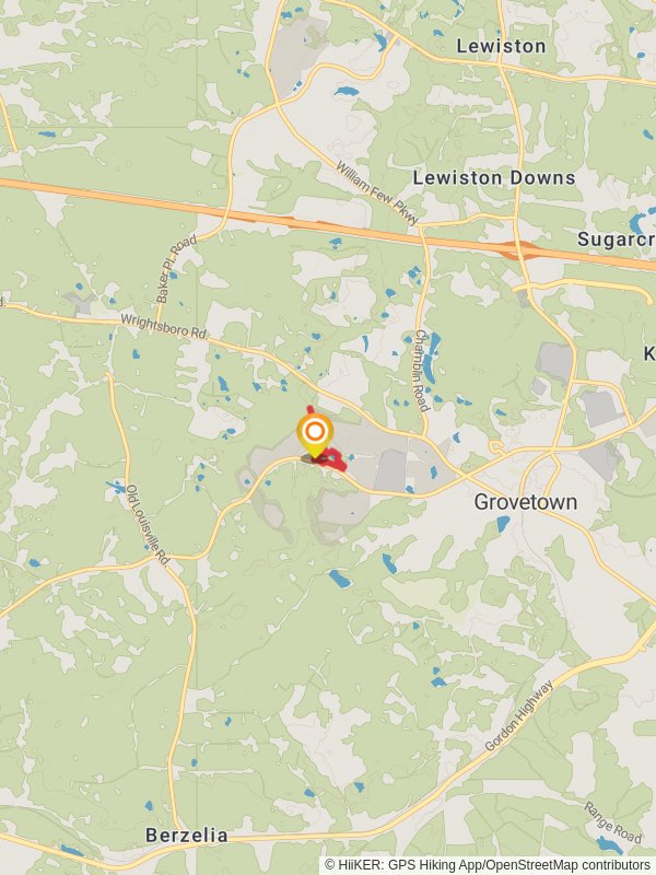 Old Granite Quarry Lake - Euchee Creek Greenway