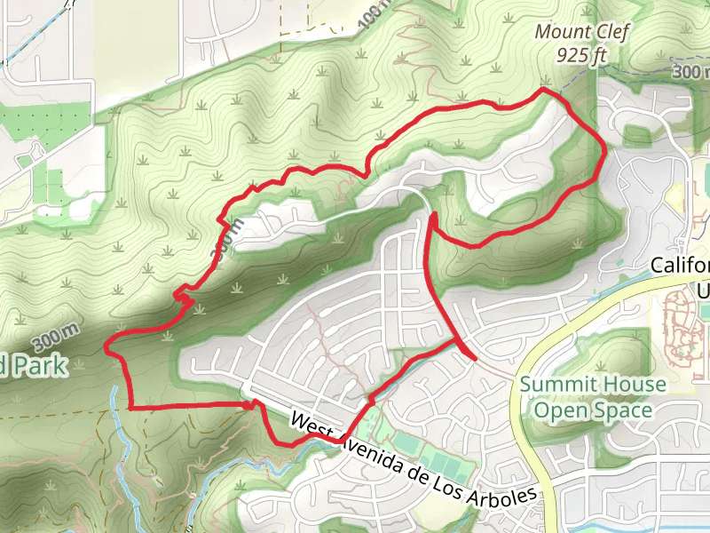 Santa Rosa and Lower Butte Loop Trail