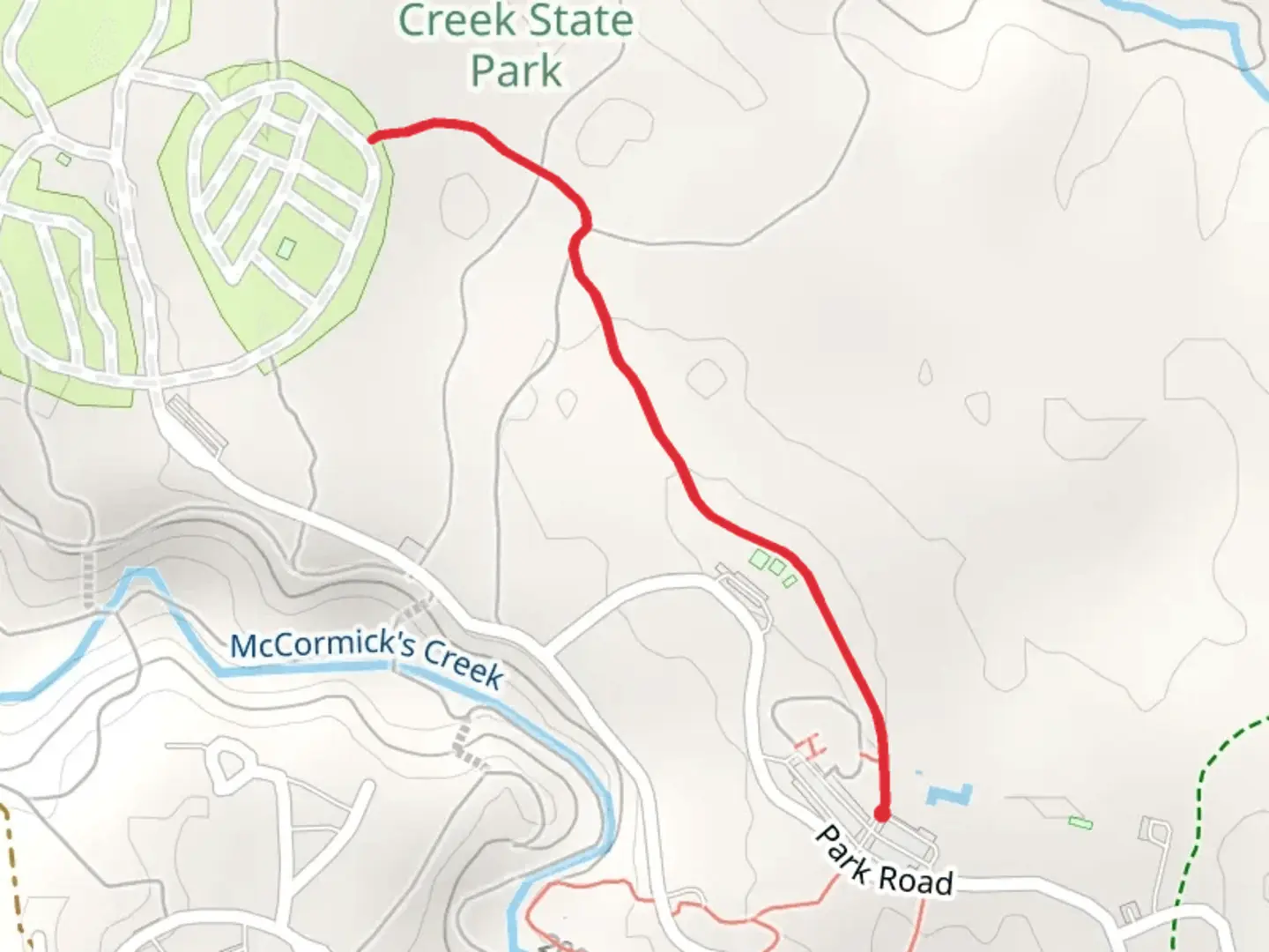 An image depicting the trail Trail 8 and its surrounding area.