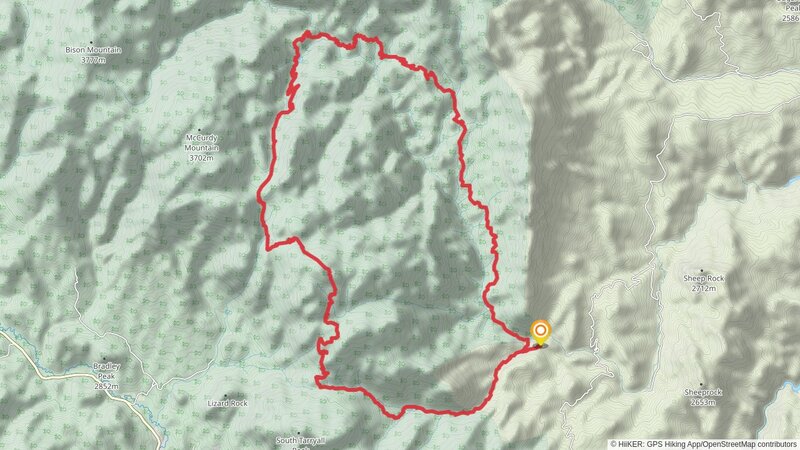 Goose Creek, McCurdy Park and Hankins Pass Loop