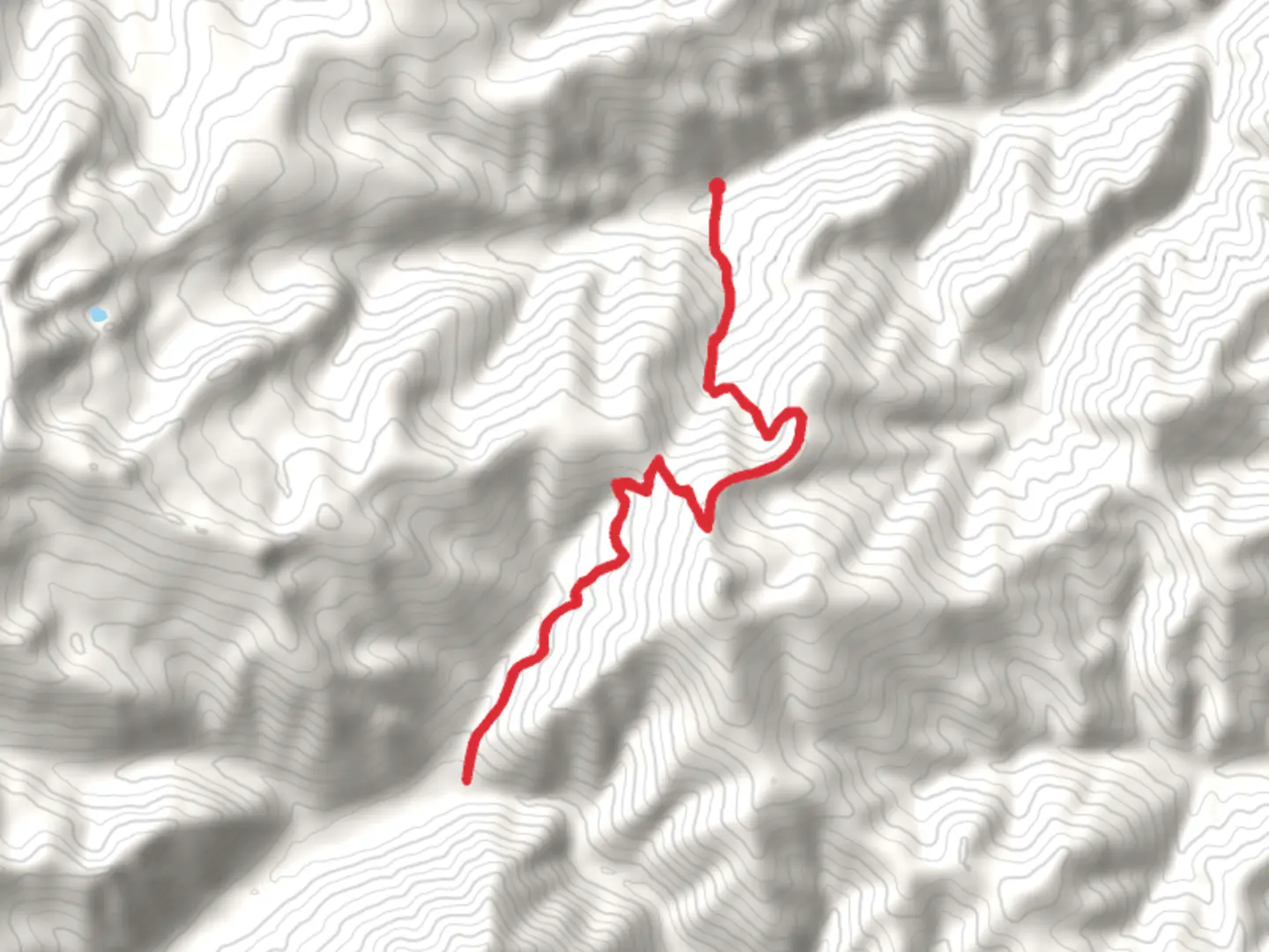 An image depicting the trail Saint Patrick Peak Trail and its surrounding area.