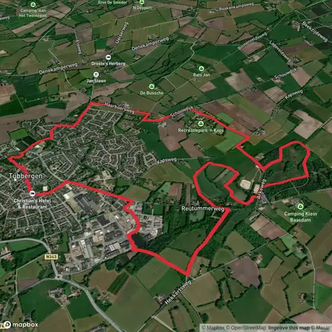 Baasdam - Blauwe Route and Hilligenpad Loop