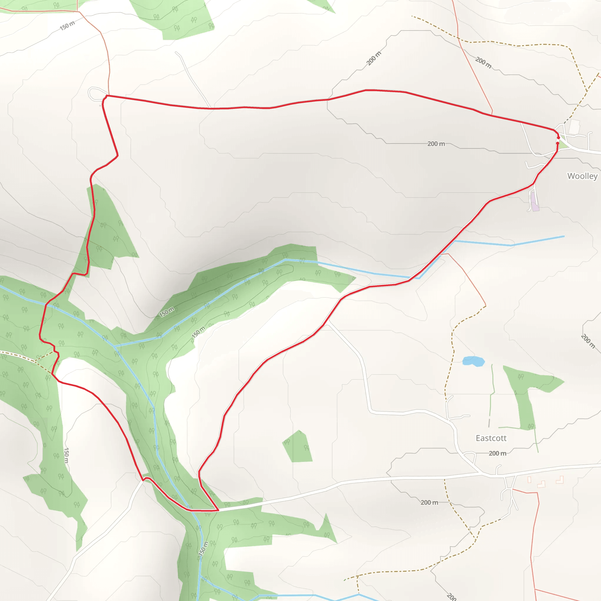 Woolley Loop mobile static map