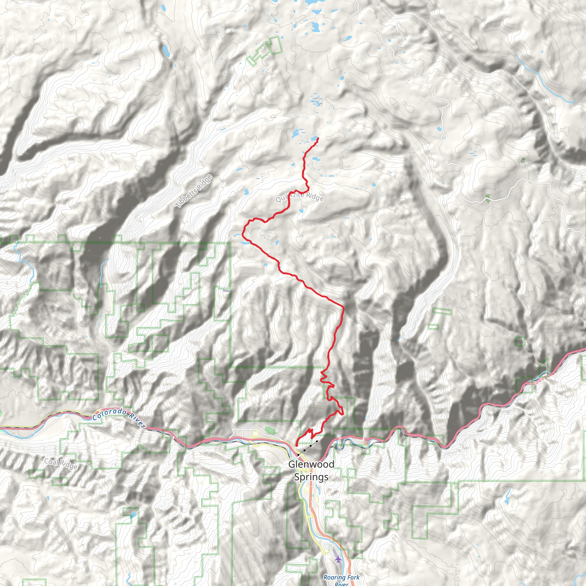 Transfer Trail mobile static map