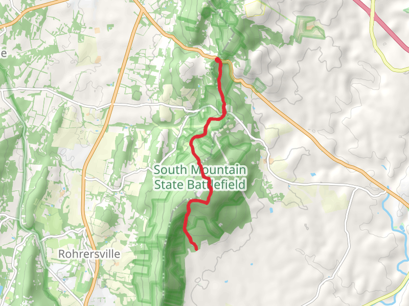 Lambs Knoll via Appalachian Trail