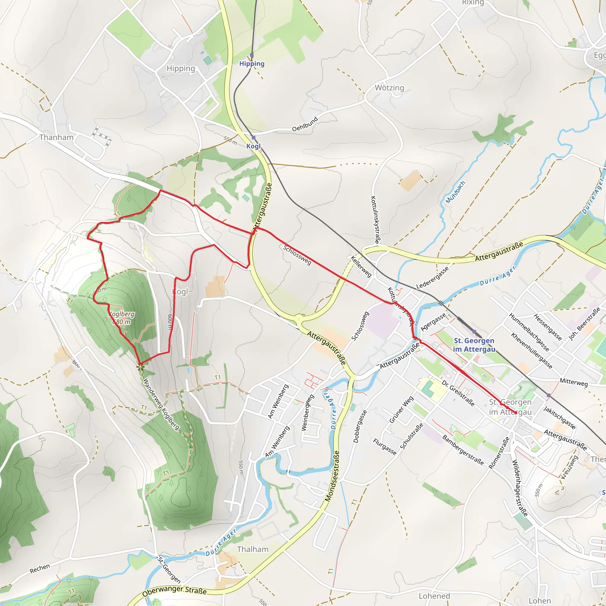 Vogl Anna Platzl Way mobile static map