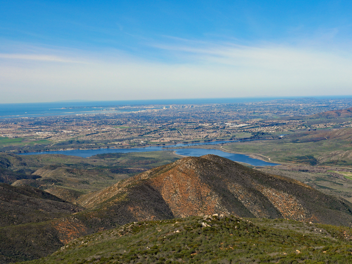Doghouse junction and Otay Mountain via Minnewawa Trail