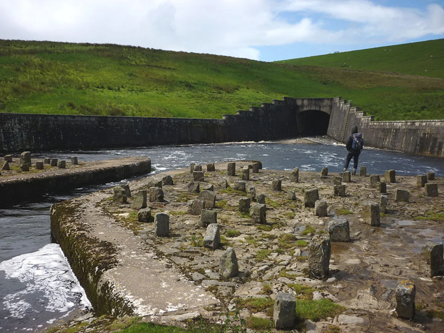 An image depicting the trail Balderhead Reservoir, Blackton Reservoir and Baldersdale and its surrounding area.