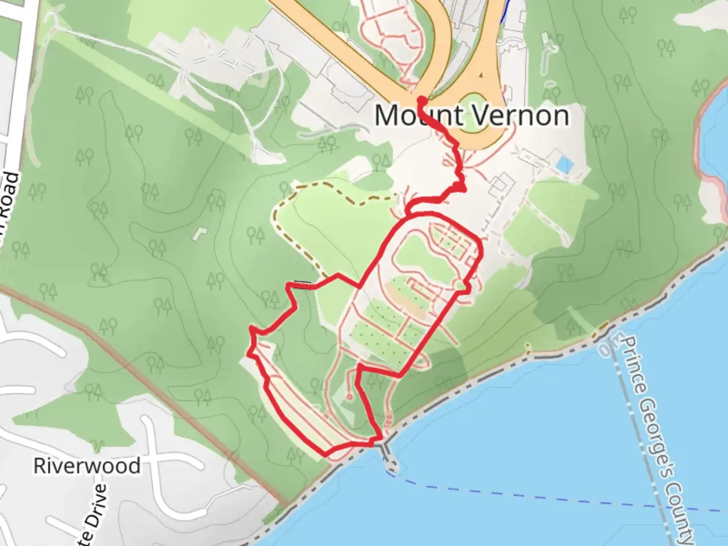 An image depicting the trail Bowling Green and Forest Trail Loop and its surrounding area.