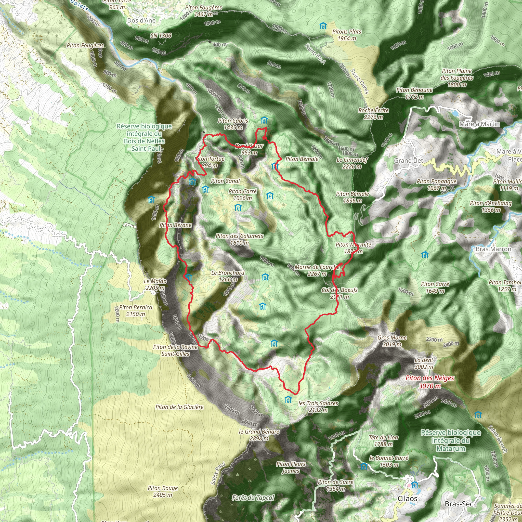 GR R3 mobile static map