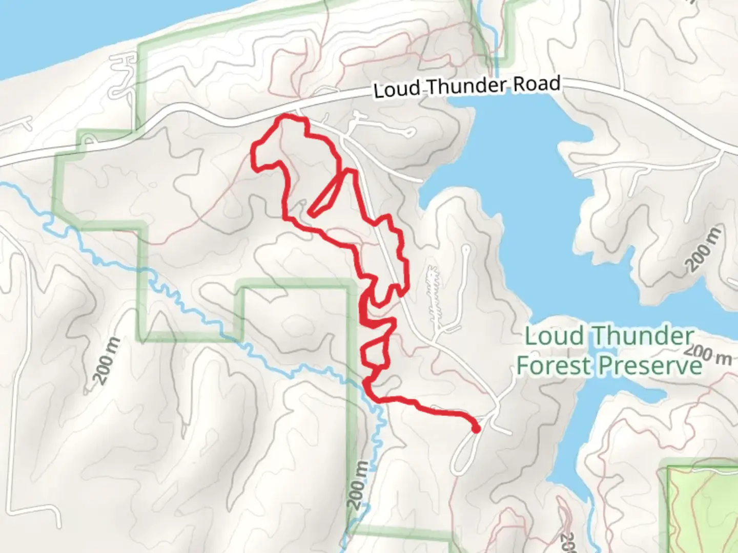 An image depicting the trail Sac-Fox Loop Trail and its surrounding area.