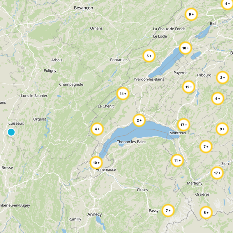 de Morges Static Map