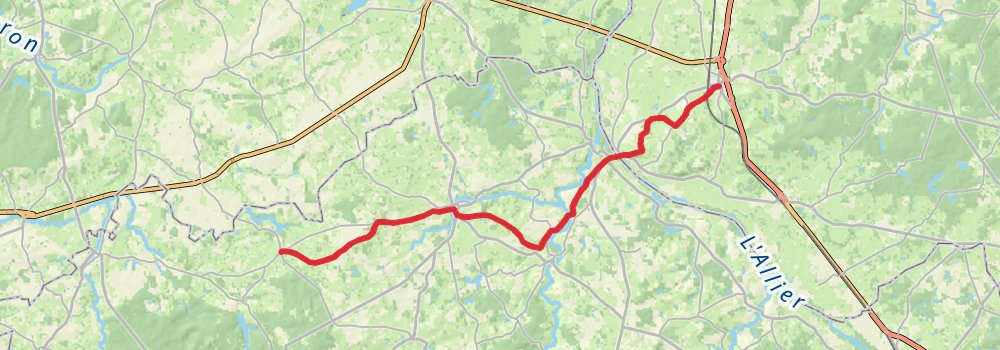 Camino Perl-Saint Jean Pied de Port via Vézelay stage 30 Map