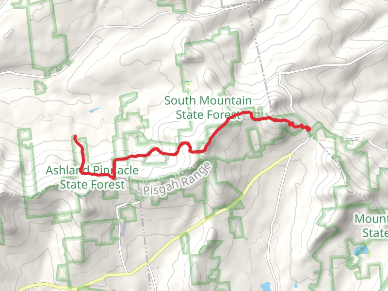 Mount Pisgah and Richtmyer Peak via Long Path Trail