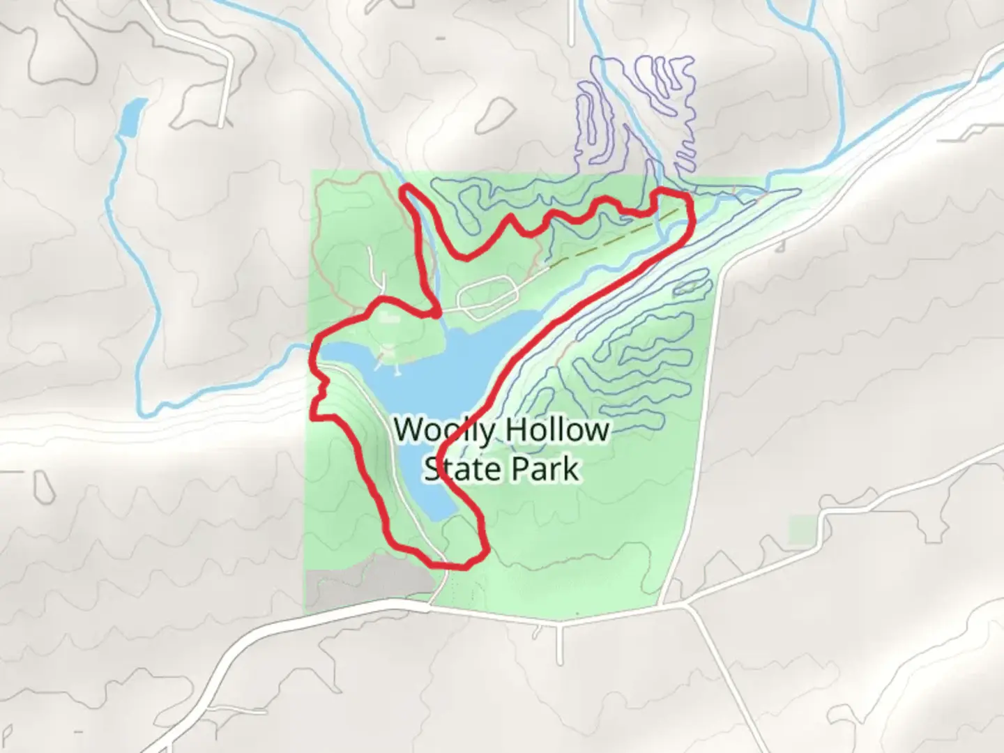 An image depicting the trail Lake Bennett Loop and its surrounding area.