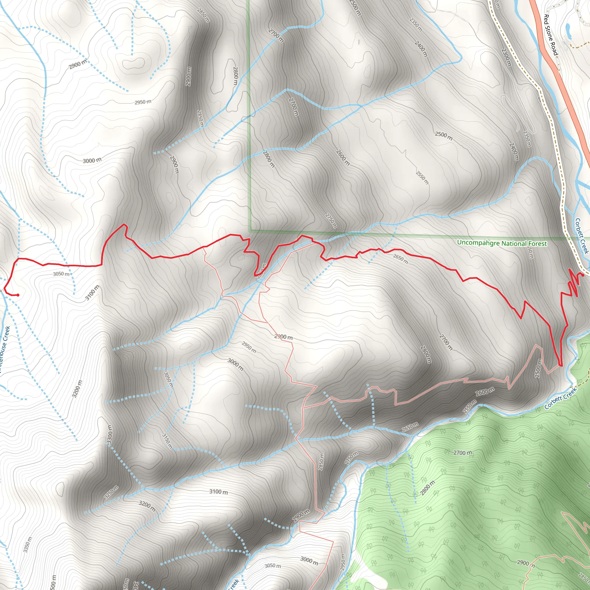 Dallas Trail Point to Point mobile static map