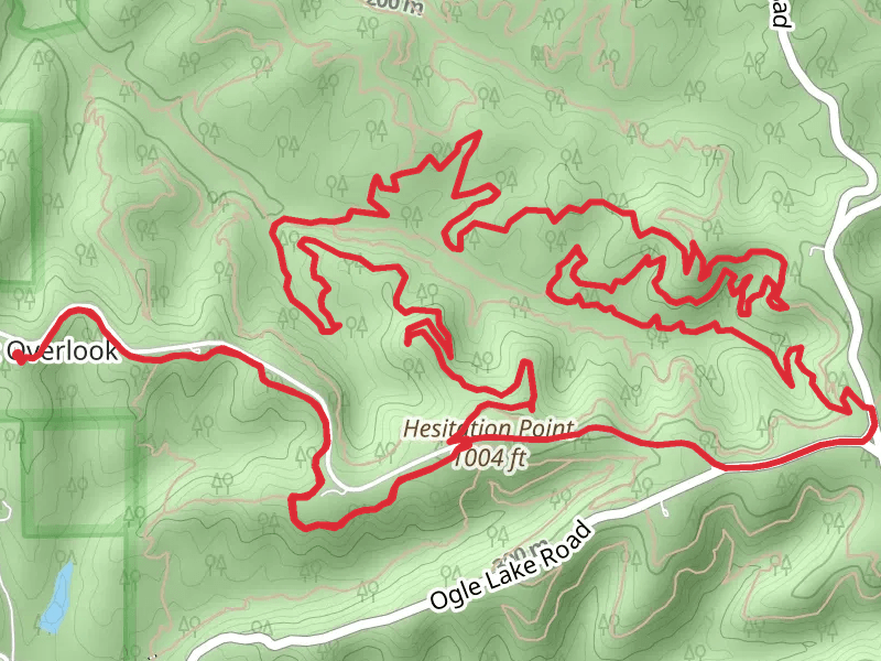 Hesitation Point, Aynes and Bobcat Loop Trail