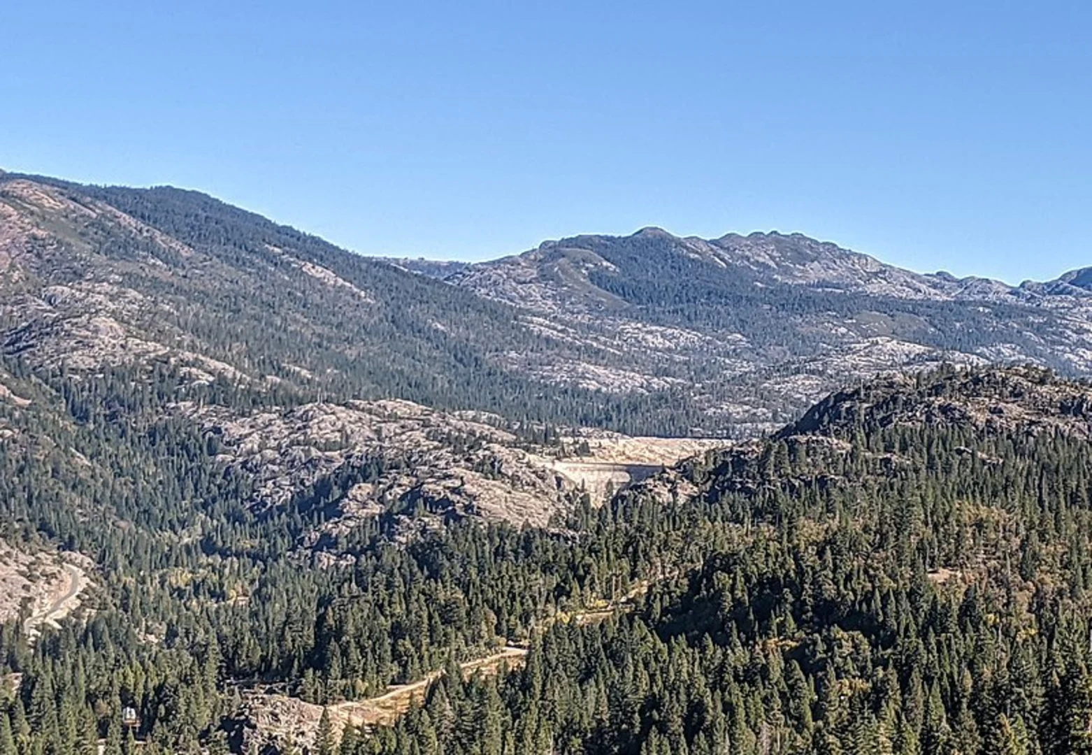 An image depicting the trail Fordyce Foot via Spaulding Lake Trail and its surrounding area.