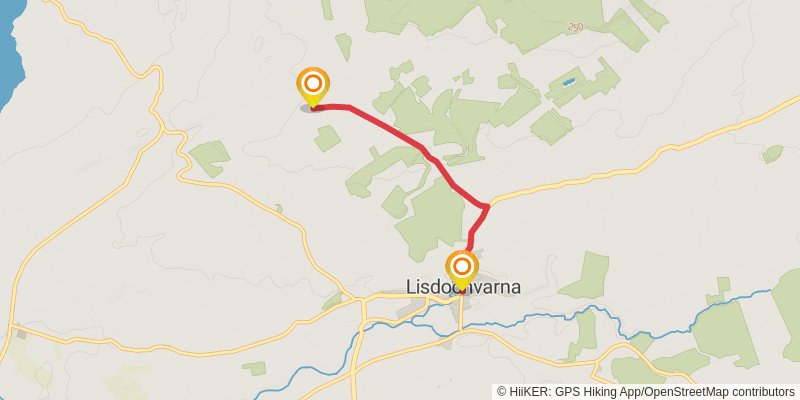 Burren Way spur 1 Map