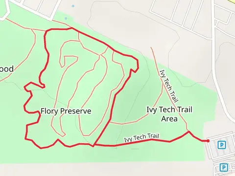 Ivy Tech and Flory Corridor Loop Trail