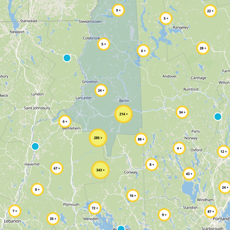 Coos County Static Map