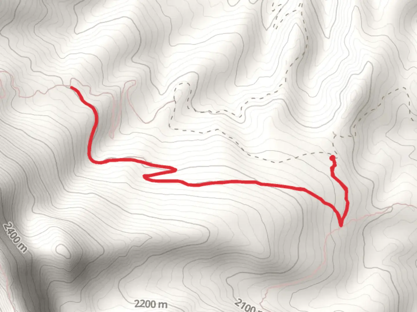 An image depicting the trail South Fork Brackett Creek Trail and its surrounding area.