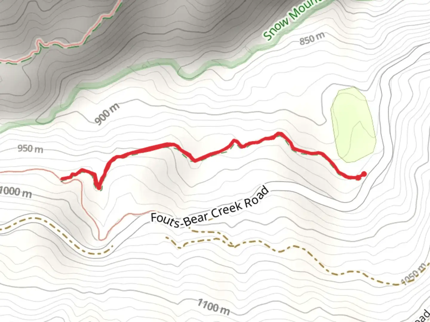 An image depicting the trail Dixie Glade Trail and its surrounding area.