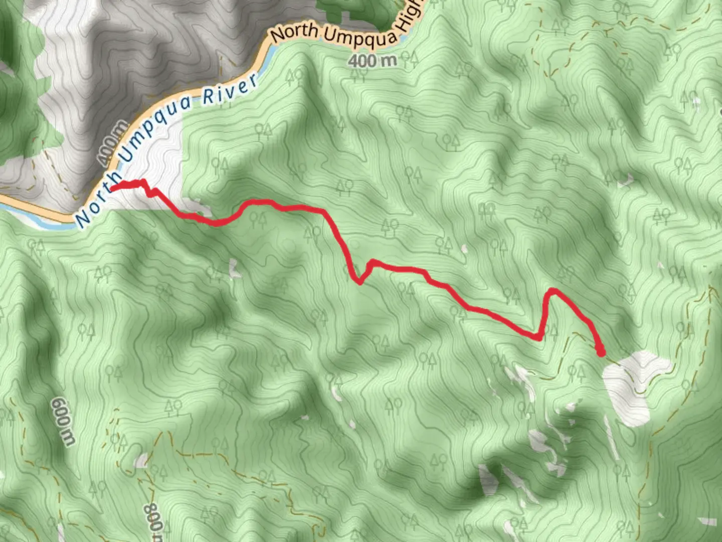 An image depicting the trail Mcdonald Trail and its surrounding area.