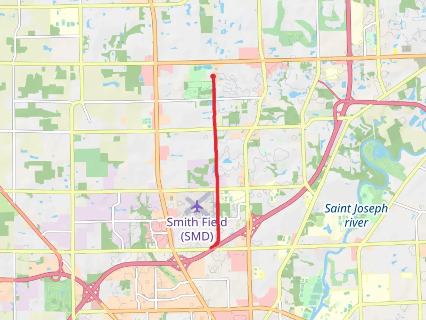 An image depicting the trail Pufferbelly Trail and its surrounding area.