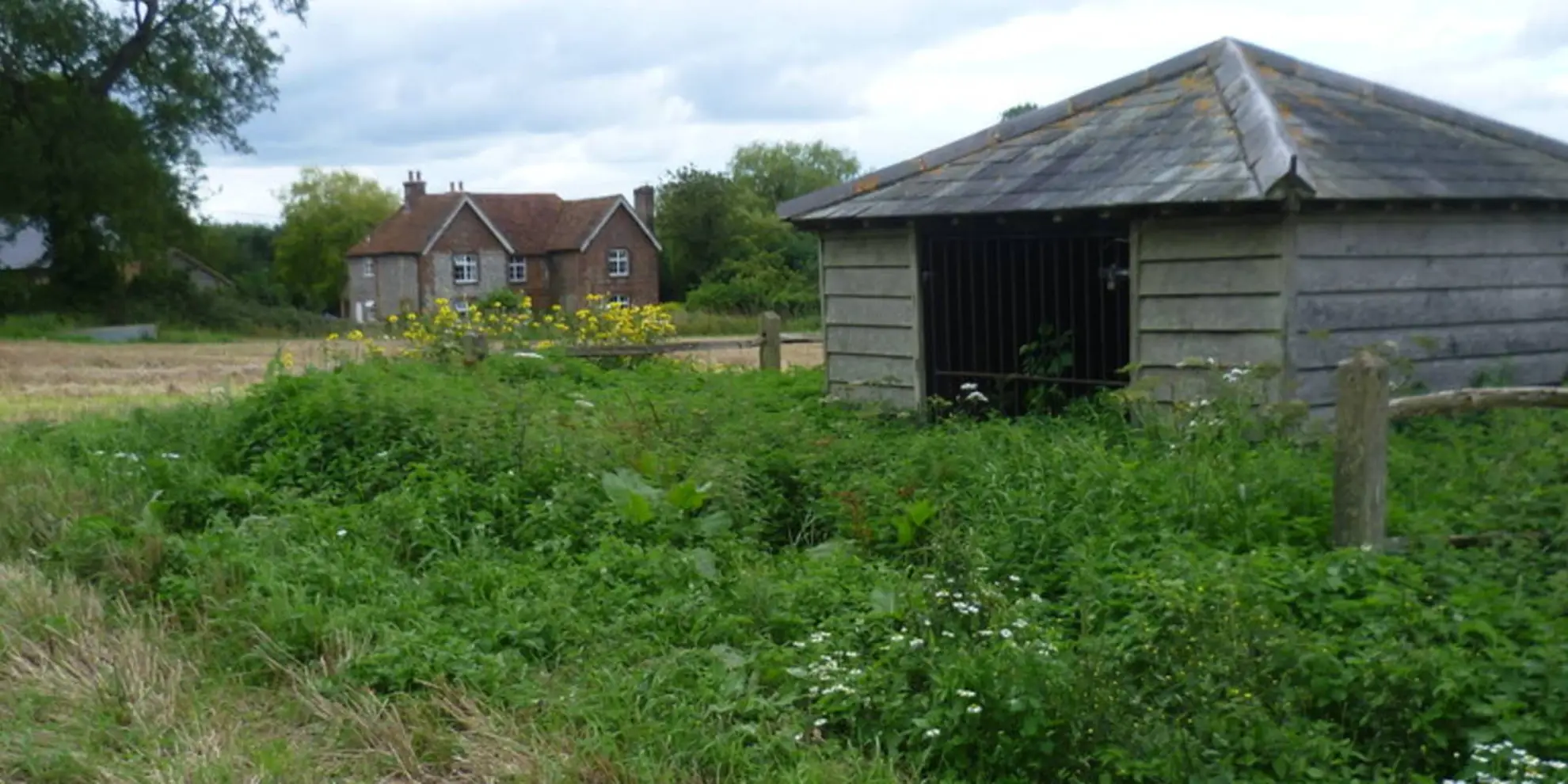 An image depicting the trail Up Marden Walk and its surrounding area.