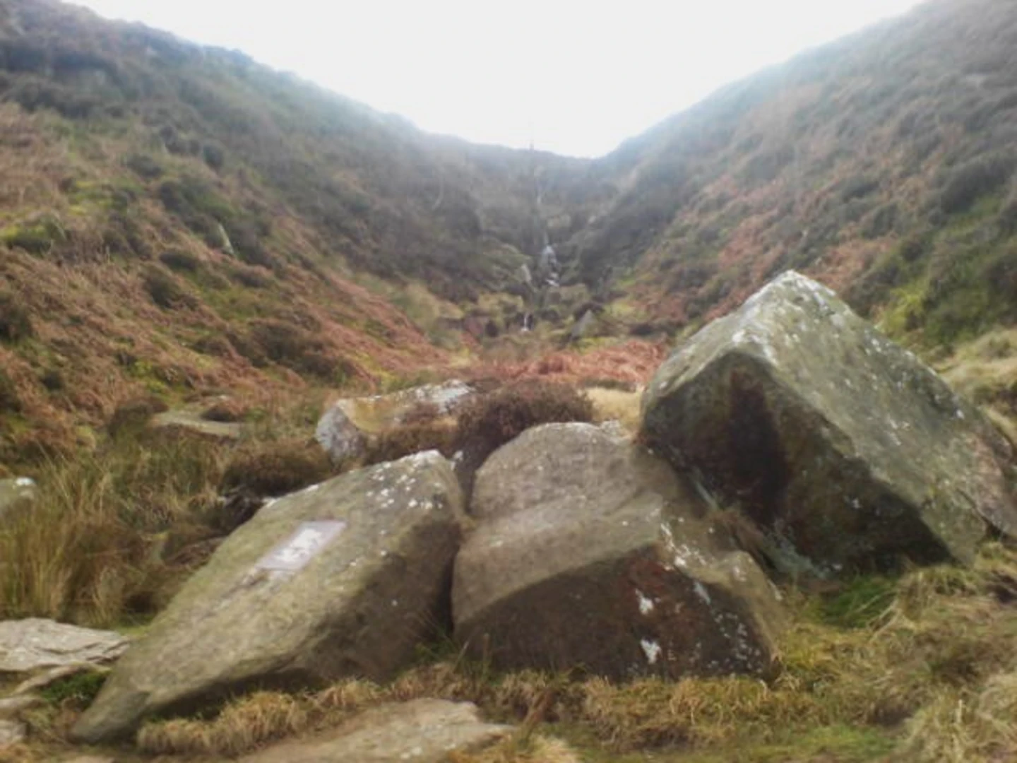 An image depicting the trail Bronte Waterfall, Top Withens and Lower Laithe Reservoir Loop and its surrounding area.