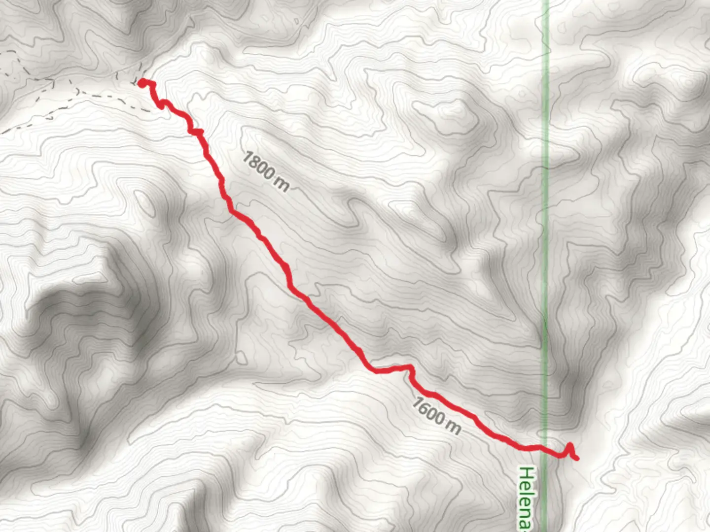 An image depicting the trail Petty - Ford Creek Trail and its surrounding area.