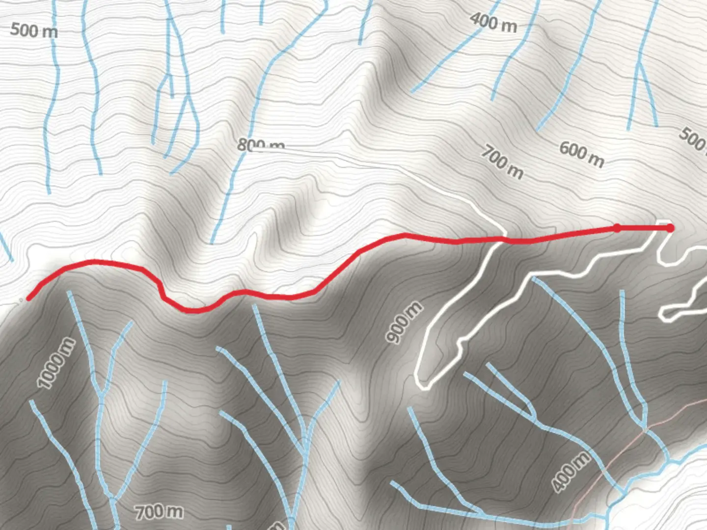 An image depicting the trail Jefferson Ridge Trail and its surrounding area.