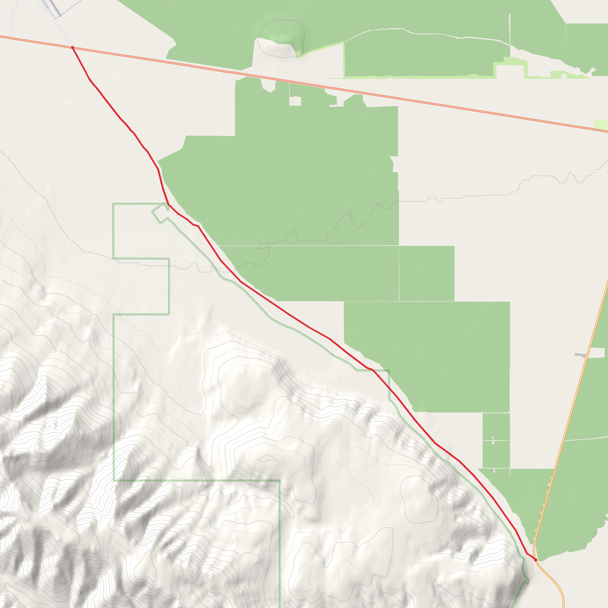 Eagle Trail Point to Point mobile static map