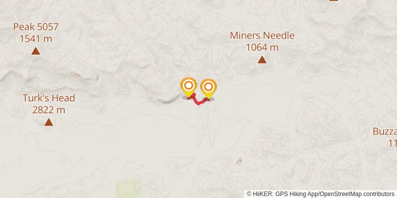Dutchman Trail stage 2 Map