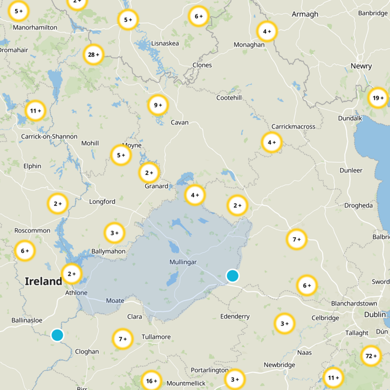 County Westmeath Static Map
