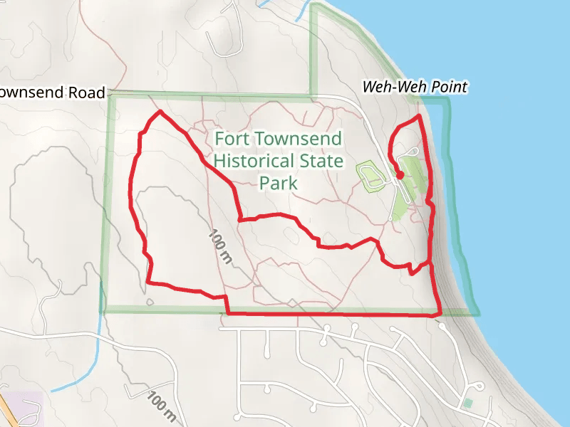 Fern Garden Trail and Rgododendron Trail