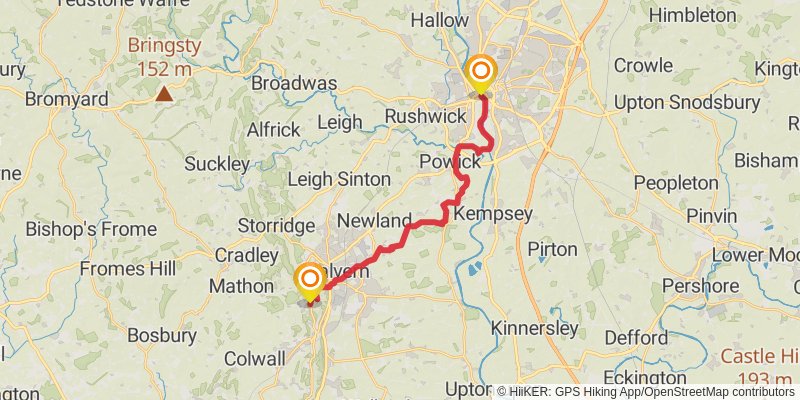 Malvern Link stage 3 Map